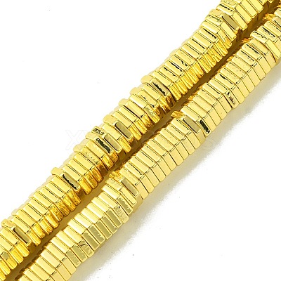 Electroplated Synthetic Non-Magnetic Hematite Beads Strands G-H020-B01-02-1