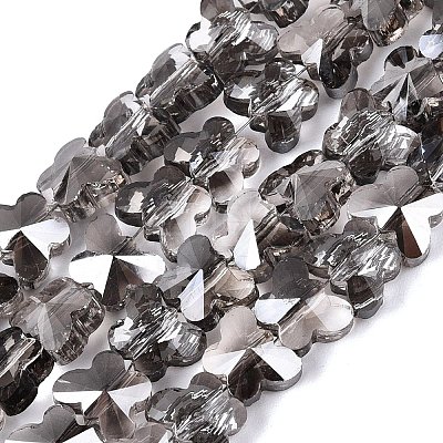 Electroplate Glass Beads Strands EGLA-Q135-04A-A02-1