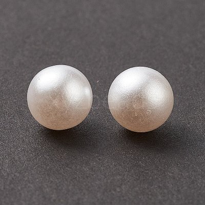 Acrylic Imitation Pearl Beads X-OACR-XCP0001-01-1