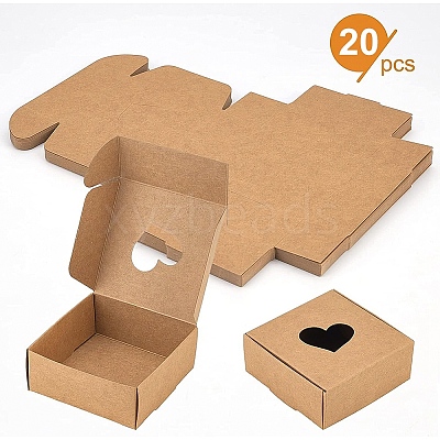 Cardboard Folding Box CON-WH0087-07-1