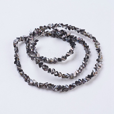 Electroplate Glass Beads Strands EGLA-J145-4mm-HP02-1