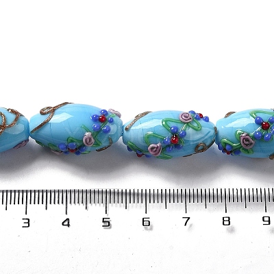 Handmade Lampwork Beads LAMP-J089-D06-A-1
