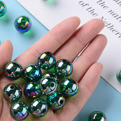 Transparent Acrylic Beads MACR-S370-B16mm-735-1