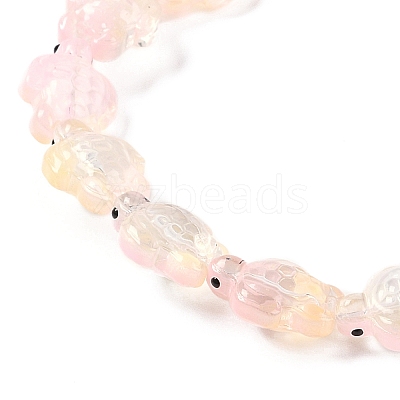 Transparent Glass Enamel Beads Strands GLAA-B021-06K-1