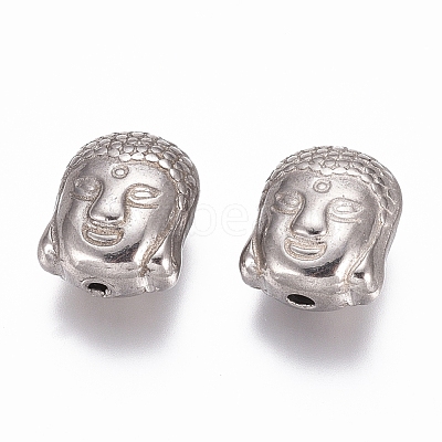 Tarnish Resistant 304 Stainless Steel Beads X-STAS-G218-18P-1