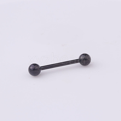 316 Surgical Stainless Steel Tongue Rings WGF0CE1-04-1