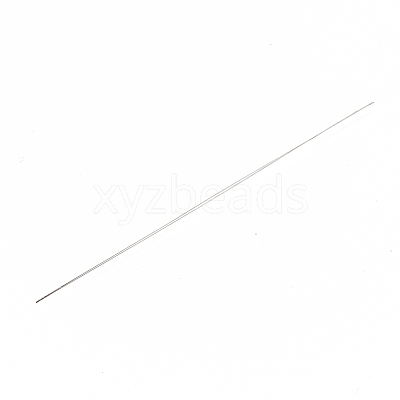 Iron Big Eye Beading Needles TOOL-N006-01-01-1