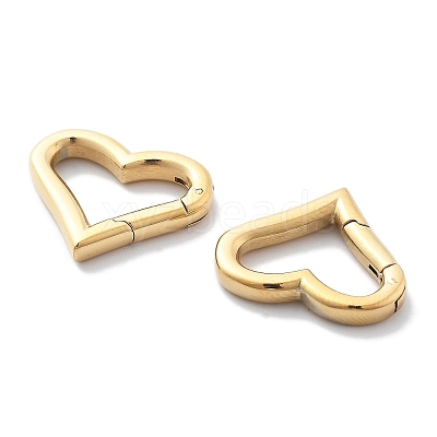 304 Stainless Steel Spring Gate Rings STAS-R130-61G-1