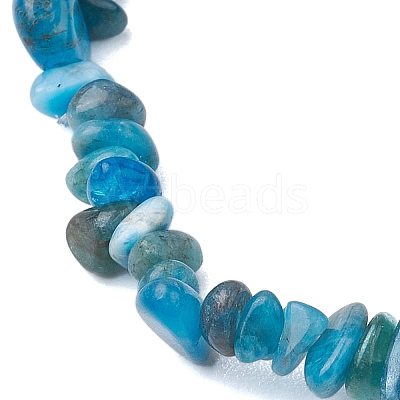 Natural Apatite Beads Kids Bracelets BJEW-JB10611-04-1