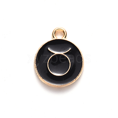 Alloy Enamel Pendants LS-ENAM-S124-01A-08C-1