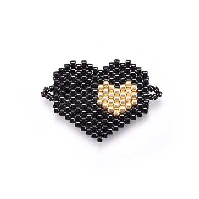 MIYUKI & TOHO Handmade Japanese Seed Beads Links SEED-A029-ED02-1