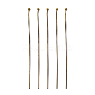 Brass Ball Head Pins LS-RP0.7x70mm-AB-1