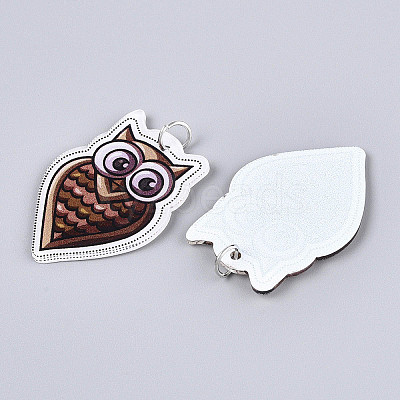 Printed Acrylic Pendants OACR-N144-01-1