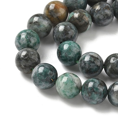Natural Dioptase Beads Strands G-D302-02-8mm-1