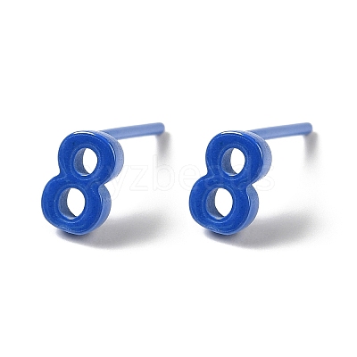 Hypoallergenic Bioceramics Zirconia Ceramic Stud Earrings EJEW-C065-03I-1