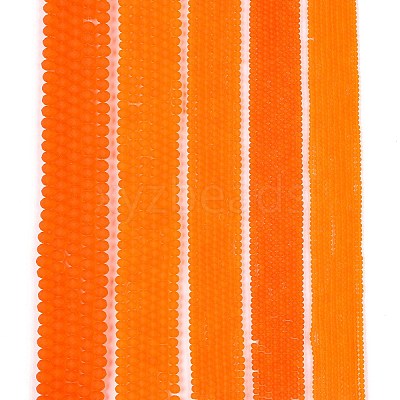 Transparent Glass Beads Strands EGLA-A044-T4mm-MD25-1