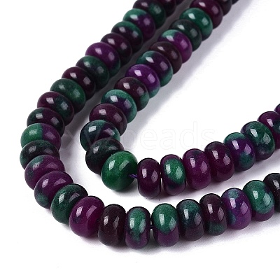 Natural White Jade Beads Strands G-Q613-01F-21-1