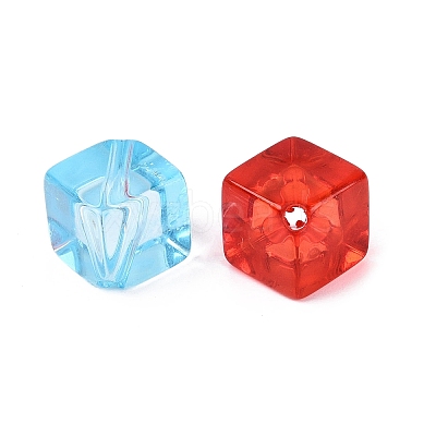 Transparent Acrylic Beads TACR-N020-07-1