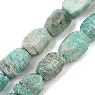 Natural Amazonite Beads Strands G-F796-C08-01-1