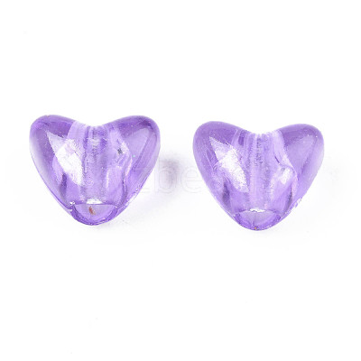 Transparent Acrylic Beads MACR-T043-01-1