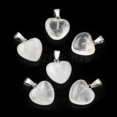 Natural Quartz Crystal Pendants G-I311-A12-1