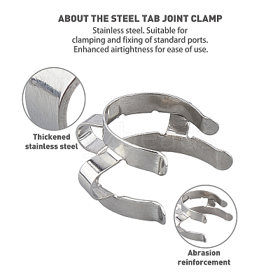 Carbon Steel Clips AJEW-OC0001-71P-1