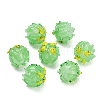 Handmade Lampwork Beads LAMP-F041-02-A09-1