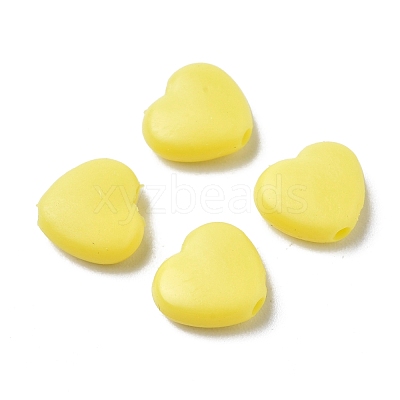 Heart PVC Plastic Cord Lock for Mouth Cover KY-D013-04C-1