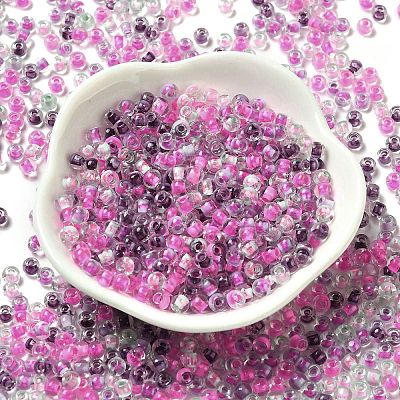 Transparent Glass Round Seed Beads X1-SEED-B001-05A-02-1