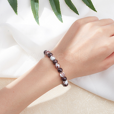 Gemstone Beads G-NB0001-37-8mm-1