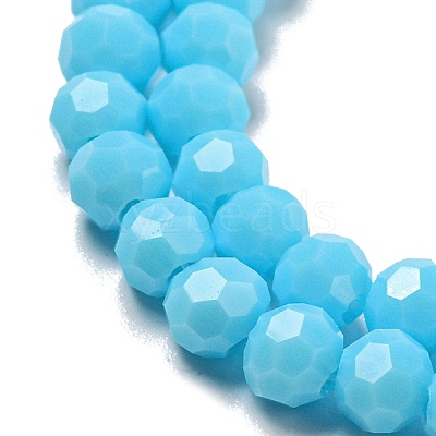 Opaque Glass Beads Stands EGLA-A035-P4mm-D08-1