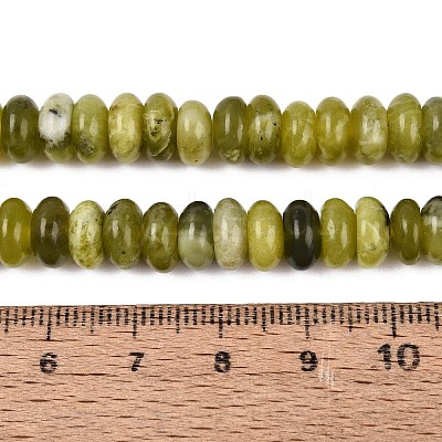 Natural Xiuyan Jade Beads Strands G-N367-02A-06-1