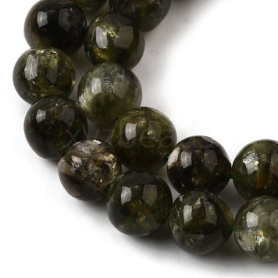 Natural Lepidolite Beads Strands G-F799-B01-8mm-1