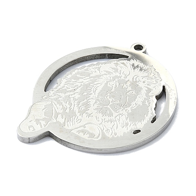 Non-Tarnish 201 Stainless Steel Pendants STAS-R118-13P-1