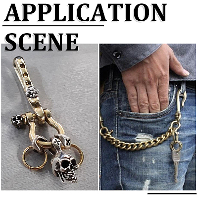 Tibetan Style 2Pcs Alloy Hook Clasps FIND-SC0016-52-1