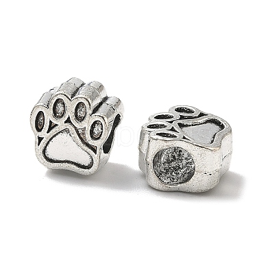 Alloy European Beads PALLOY-S079-048AS-1