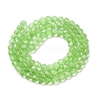 Transparent Glass Beads EGLA-A035-T4mm-D09-1