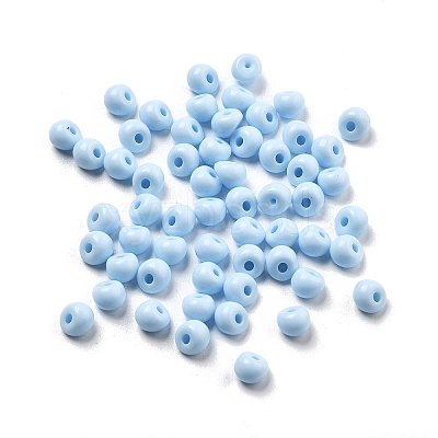 Acrylic Imitation Pearl Beads LS-OACR-D300-01F-1