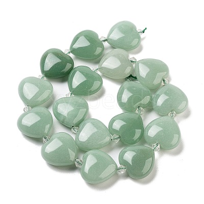 Natural Green Aventurine Beads Strands G-C150-A21-01-1