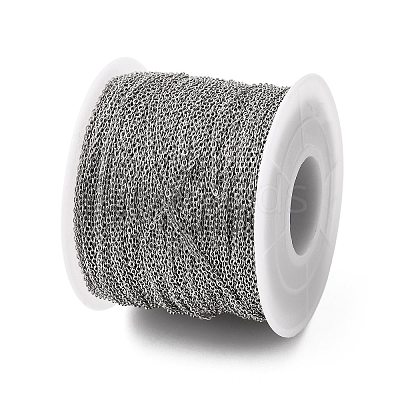 Tarnish Resistant 304 Stainless Steel Cable Chains CHS-Q001-10-100m-1