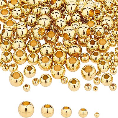 Brass Beads KK-NB0002-29G-NR-1