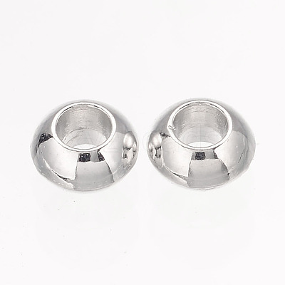 Rondelle Tibetan Silver Spacer Beads Y-AB937-NF-1