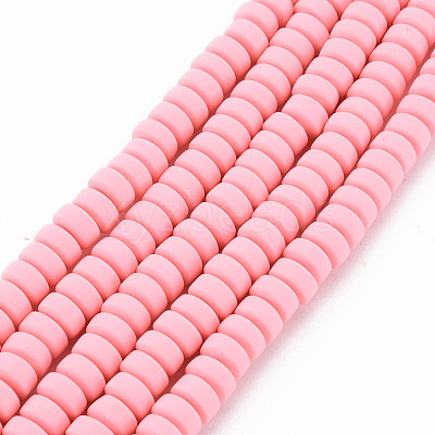 Handmade Polymer Clay Beads Strands CLAY-N008-118-1