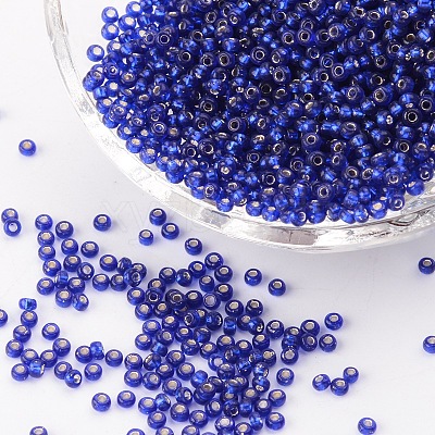 FGB 8/0 Grade A Round Glass Seed Beads SEED-Q007-3mm-F44-1