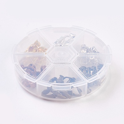 Brass Clip-on Earring Converter KK-JP0010-05-1