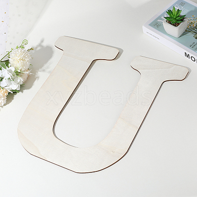 Letter Unfinished MDF Sheets WOOD-WH20012-008U-1