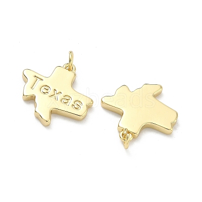 Brass Pendants X-KK-D229-22G-G-1