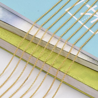 Brass Rolo Chains X-CHC-S008-002I-G-1