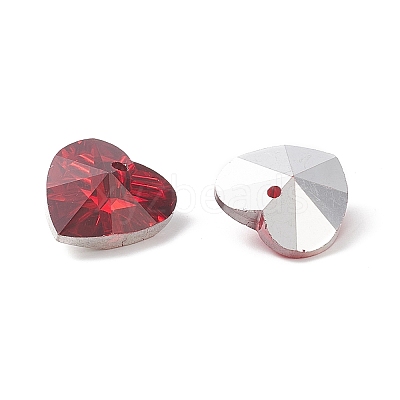 Faceted Glass Charms X-RGLA-L026-B08-1