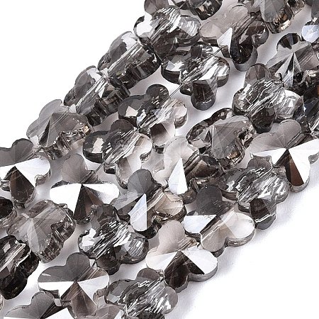 Electroplate Glass Beads Strands EGLA-Q135-04A-A02-1